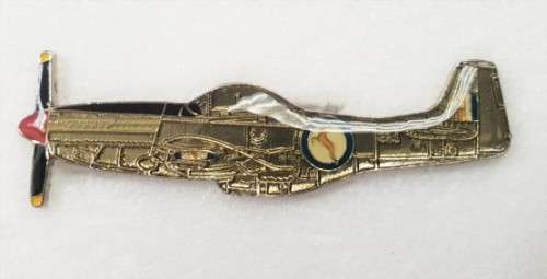 South African Air Force P-51 Mustang Pin (PIN51)(TAS Pins)