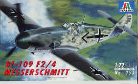 Messerschmitt BF.109 F2/4 - 1/72 Scale (IT053)(Italeri)