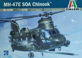 MH-47E SOA Chinook - 1/72 Scale (IT1218)(TAS015985)(Italeri)