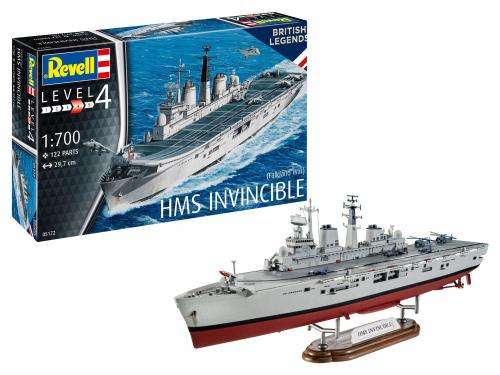 HMS Invincible (Falkland War) - 1/700 Scale (REV05172)(Revell)