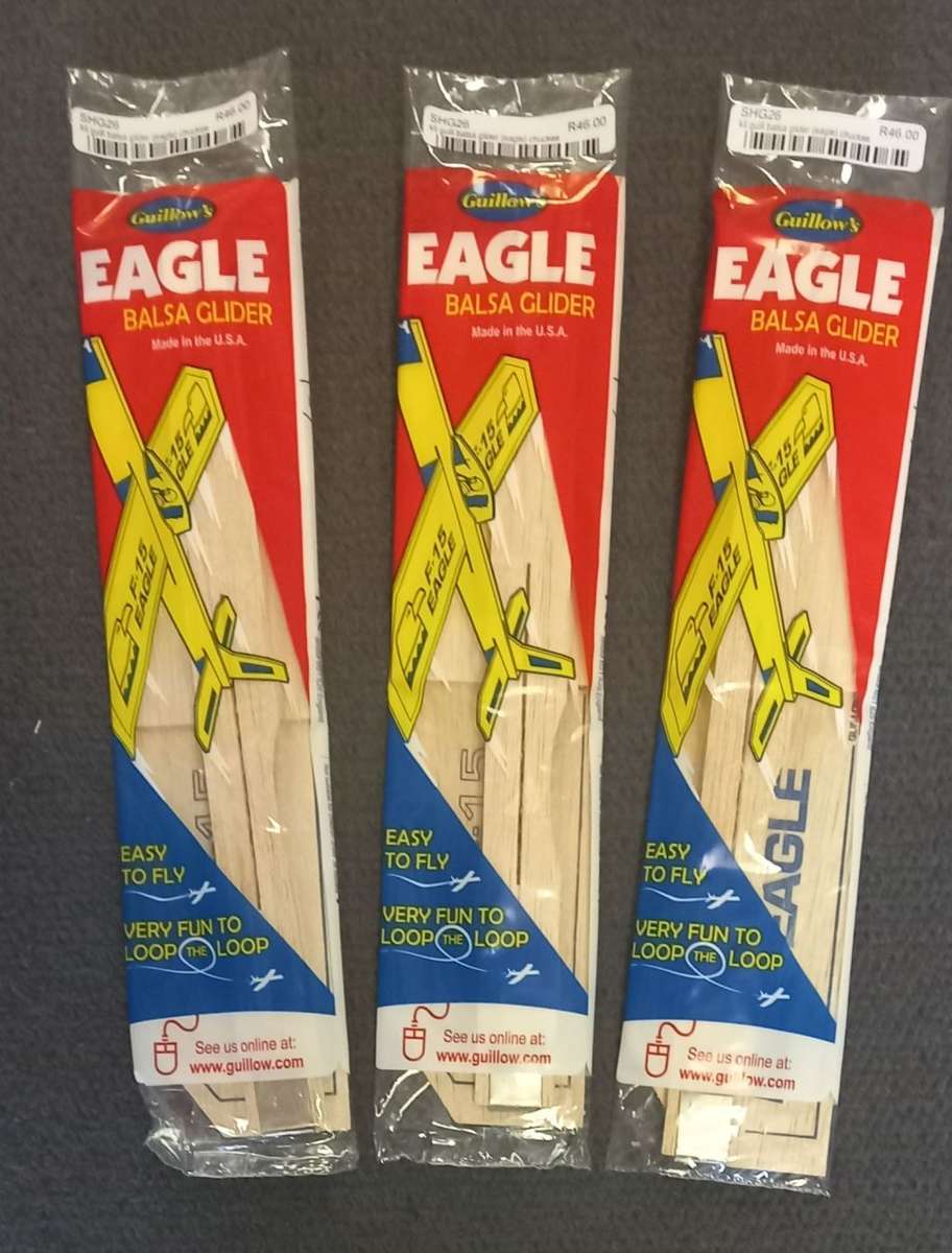 Eagle Chucky Gliders (SHG26)(Guillows)