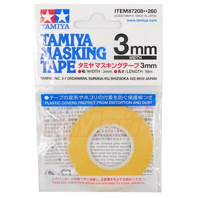 Masking Tape 3mm (TAM87208)(Tamiya)