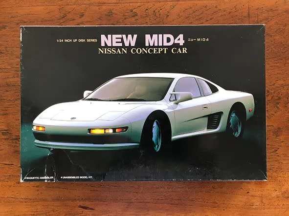 New MID4 Nissan Concept Car - 1/24 Scale (FUJ03347)(TH2048)(Fujimi)