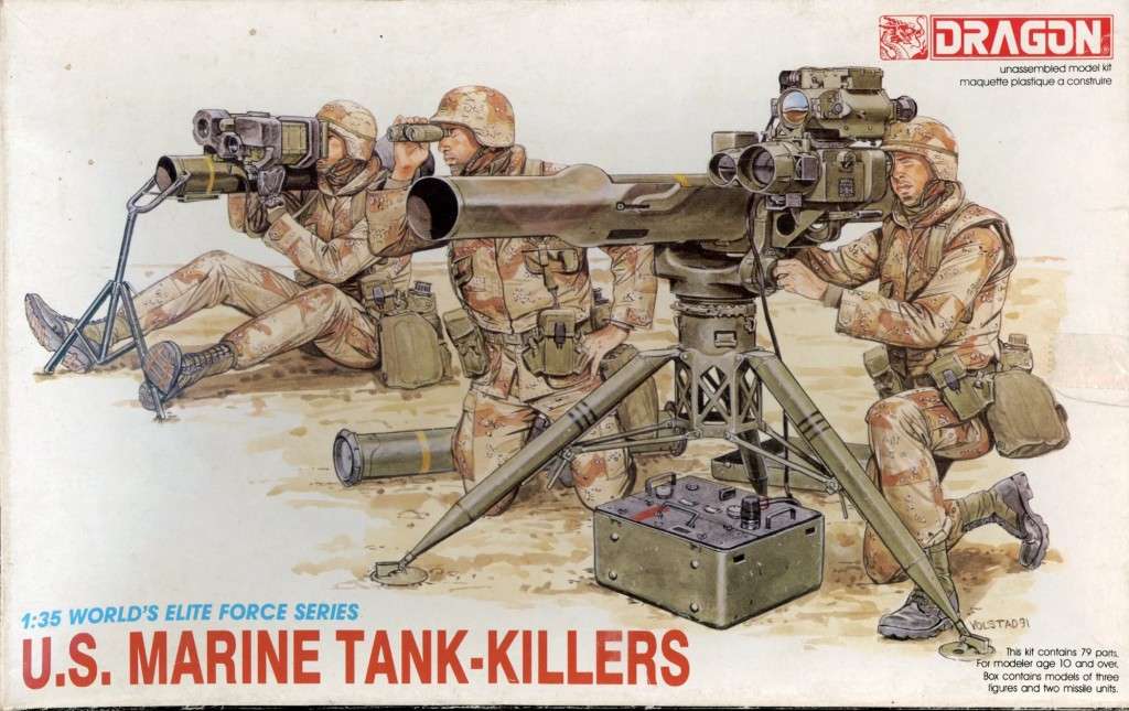US Marine Tank-killers - 1/35 Scale (DN3012)(Dragon)