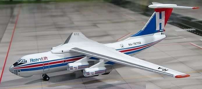 IL-76 HeavyLift - 1/500 Scale (BB5-2004-047)(TAS001220)(Big Bird)