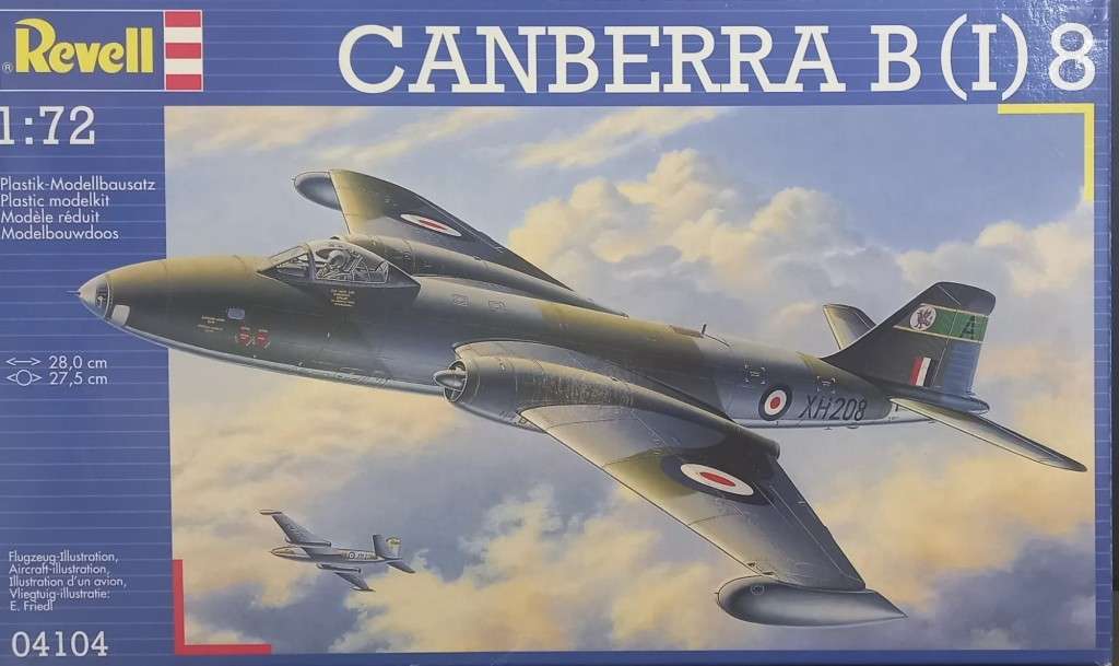 Canberra B(1)8 - 1/72 Scale (REV04104)(TH2132)(Revell)