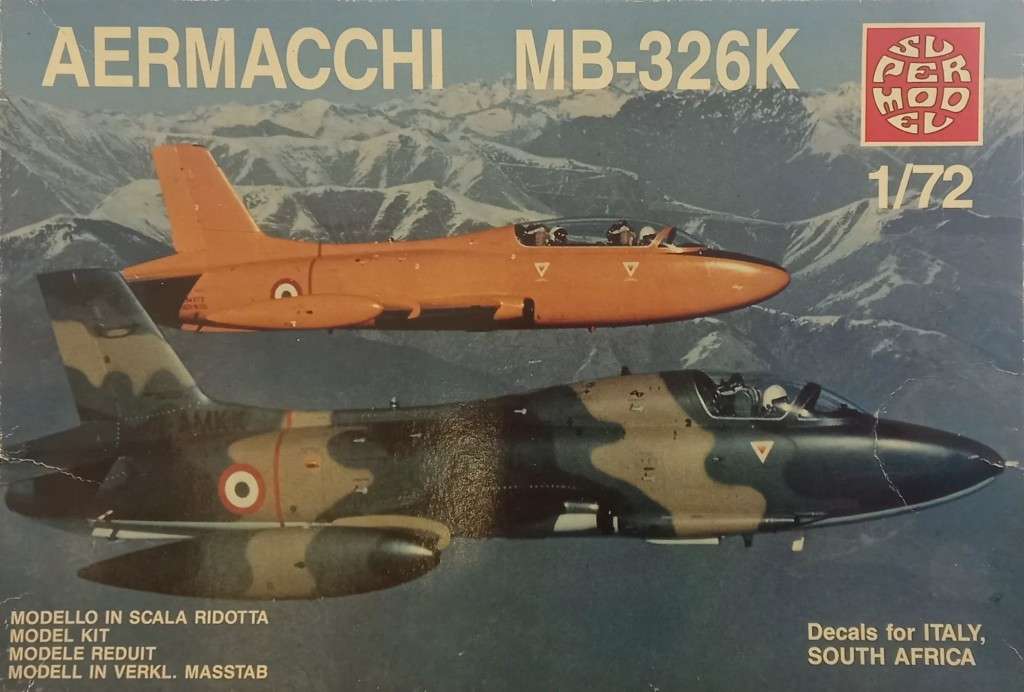 Aermacchi MB-326K - 1/72 Scale (10-012)(Super Model)