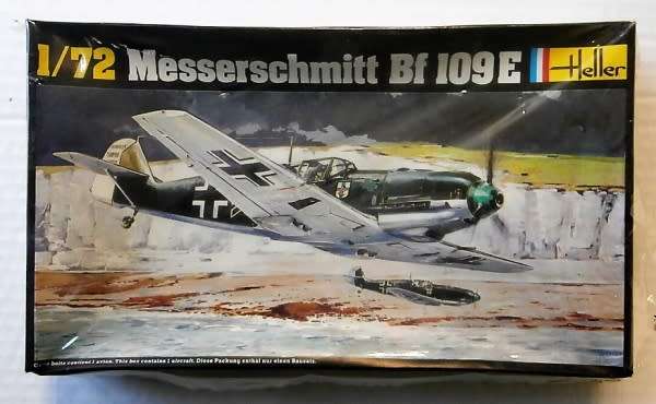 Messerschmitt Bf.109E - 1/72 Scale (HEL234)(Heller)