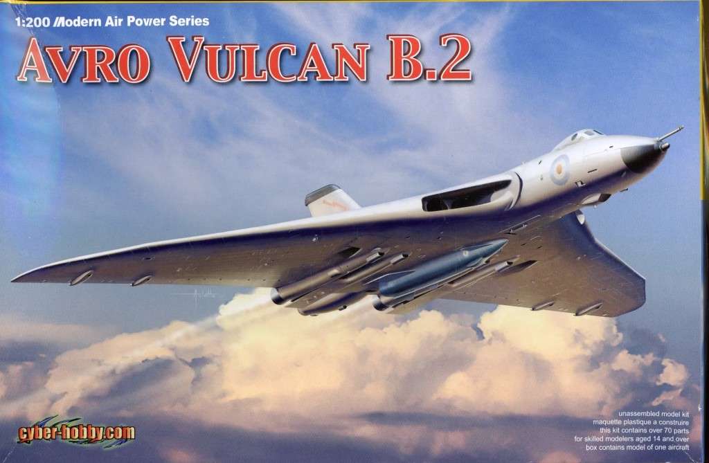 Avro Vulcan B.2 - 1/200 Scale (DN2011)(TH2093)(Dragon/Cyberhobby)