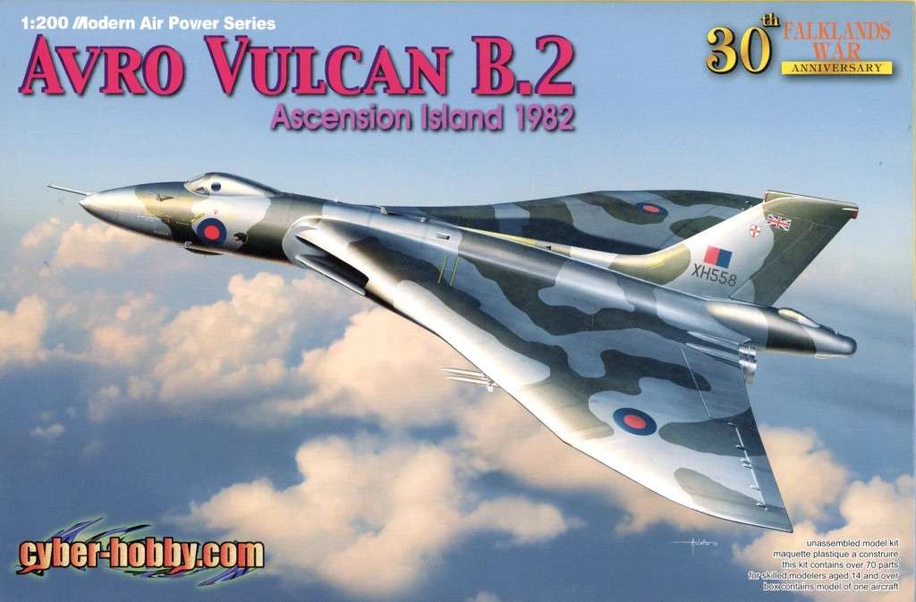 Avro Vulcan B.2 - 1/200 Scale (DN2016)(TH2100)(Dragon/Cyberhobby)