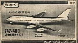 Boeing 747-400 Conversion Kits - 1/144 Scale (M4408)(TAS5073)(Masterkit)