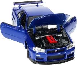 Nissan Skyline GT-R (R34) -1/24 Scale (WEL24108W)(Welly)