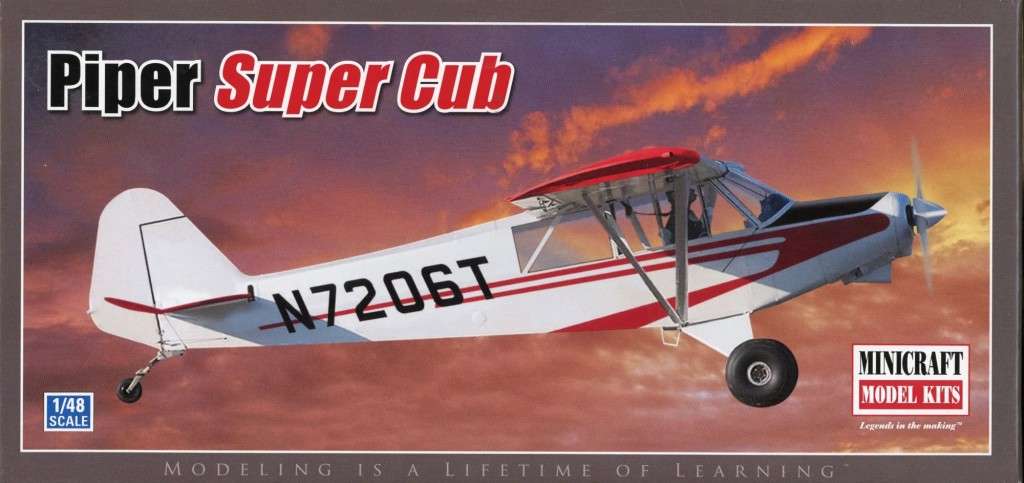 Piper PA-18 Super Cub - 1/48 Scale (MC11611)(TH2254)(Minicraft)