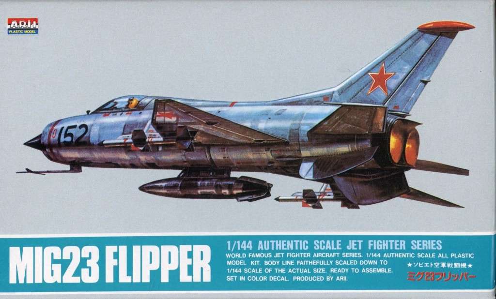MiG-23 Flipper - 1/144 Scale (A394)(TH2295)(Arii) - REDUCED PRICE