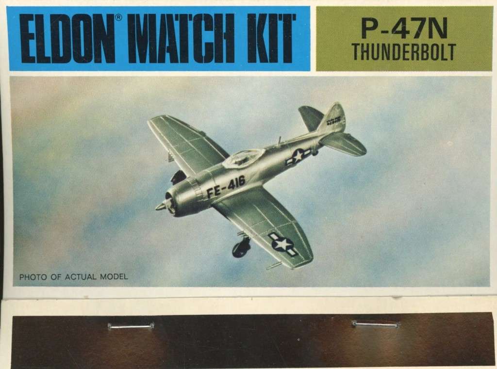 P-47N Thunderbolt - 1/100 Scale (EL018)(TH2298)(Eldon) - REDUCED PRICE