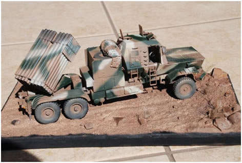 Bataleur Multi Rocket Launcher 1/72 Scale - Resin Model Kit (AG72-2)