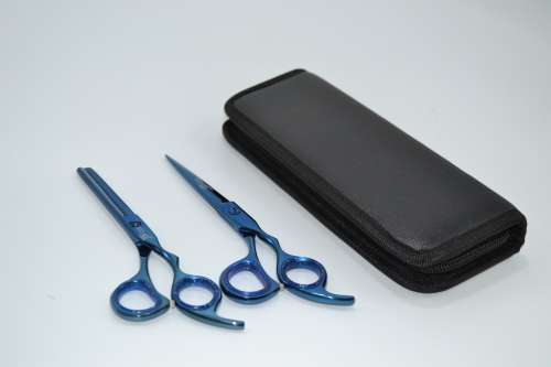 Professional Barber And Thing Scissors.