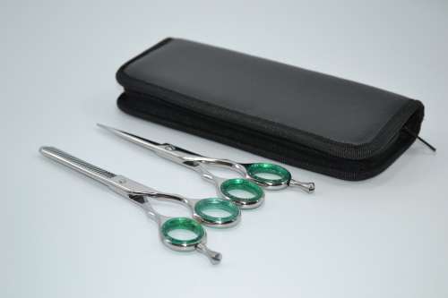 Professional Barber And Thing Scissors.