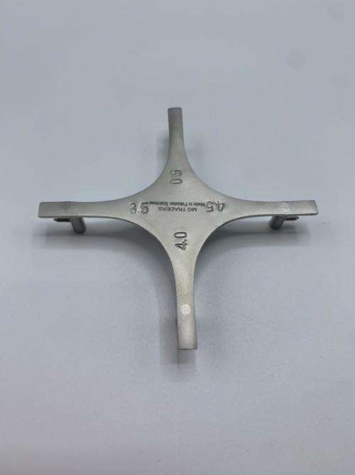 Dental Star Gauge Stainless Steel