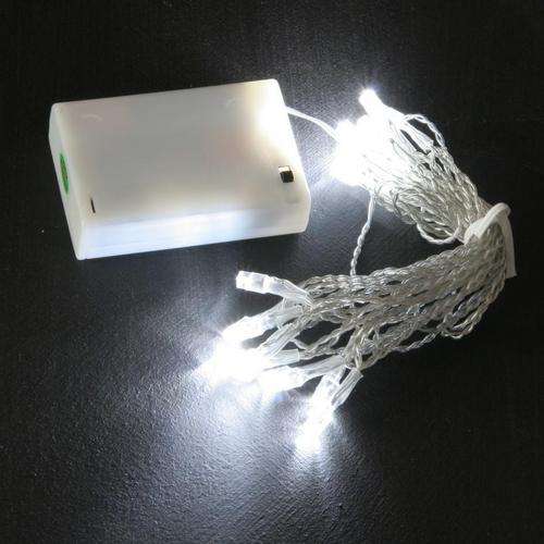 ICE-WHITE FAIRY BATTERY LIGHTS - Use on tables, in bouquets, ice sculptures, liquids