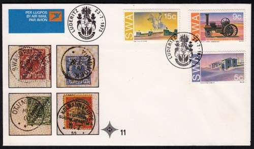 SWA OFFICIAL FDC 11 1975: HISTORIC MONUMENTS