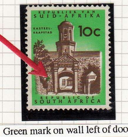 RSA 1964: DEFINITIVE ISSUE 10c MNH (SACC269) - VARIETY SEE NOTES