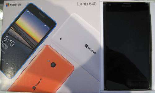 LUMIA 640 LTE SMARTPHONE - BLACK IN ORIGINAL BOX