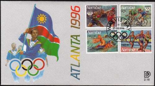 NAMIBIA FDC#2.16 1996: OLYMPIC GAMES ATLANTA - UNADDRESSED