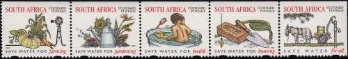RSA 1997: NATIONAL WATER CONSERVATION CAMPAIGN MNH (SACC1007a) - OVAL PERF