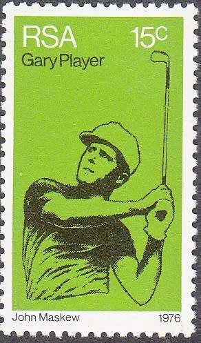 RSA 1976: GOLFER GARY PLAYER MNH (SACC 413)