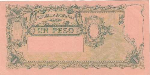 ARGENTINA 1 PESO BANKNOTE 1947