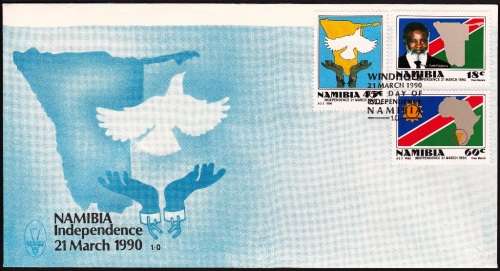 NAMIBIA FDC 1.0 1990: INDEPENDENCE