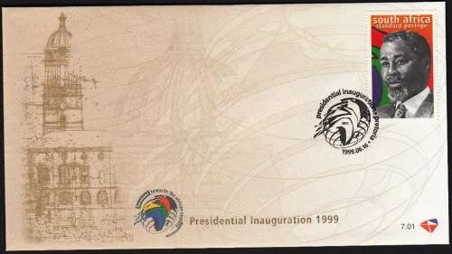 RSA OFFICIAL FDC 7.01 1999: INAUGURATION OF PRES. THABO MBEKI