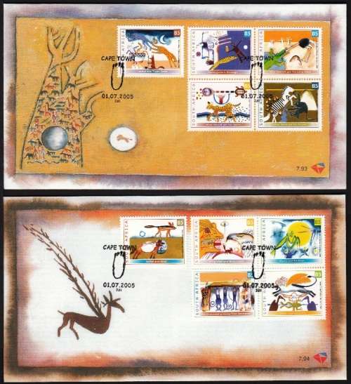 RSA 2005: OFFICIAL FDC 7.93 and 7.94 - FOLKLORE AND LEGENDS