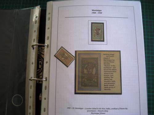 LARGE FILE CONTAINING APPR. 1650 STAMPS AS LISTED NEATLY ARRANGED NOT MOUNTED