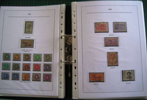 LARGE FILE CONTAINING APPR. 1650 STAMPS AS LISTED NEATLY ARRANGED NOT MOUNTED