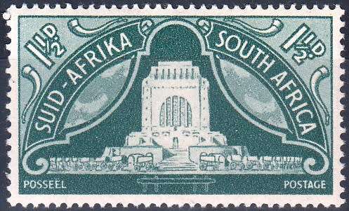 UNION OF S.A. 1949: INAUGURATION OF VOORTREKKER MONUMENT 1½d MNH (SACC131)