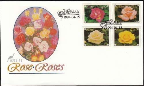 CISKEI 1994: OFFICIAL FDC 2.12 - ROSES