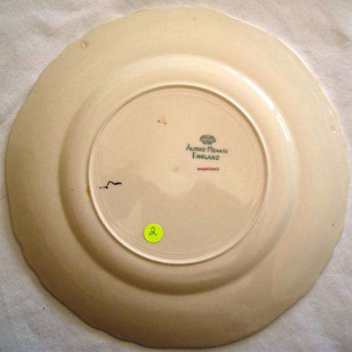 VINTAGE ALFRED MEAKIN `WHARFEDALE` DINNER PLATE - 25 cm