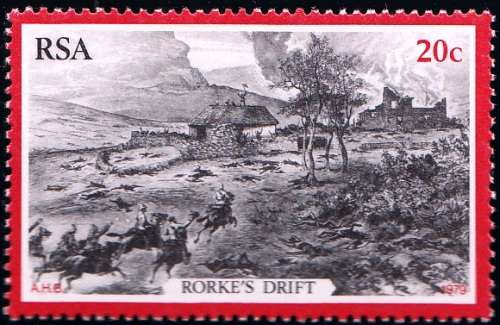 RSA 1979 CENTENARY OF THE ZULU WAR 20c MNH (SACC 465)