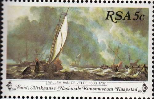 RSA 1980: NATIONAL ART GALLARY 5c MNH (SACC 485)