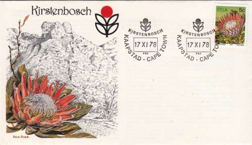 RSA COMM. COVER 1978: KIRSTENBOSCH CAPE TOWN