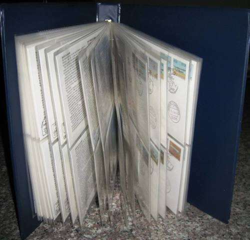 SAA Album - Sixty Years of Flight - FDC 56 to FDC 100 - Full set in album - Low price, bid now!