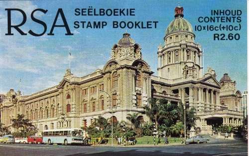 RSA 1987: BOOKLET#1 - CHARITY BOOKLET MINT COMPLETE (SACC 635)