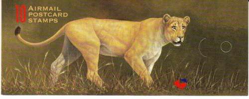 RSA 1998: BOOKLET#32 - BIG FIVE COMPLETE MINT (SACC 1085) KRUGER PARK REAR