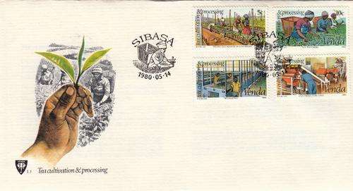 VENDA 1980 FDC 1.3: TEA CULTIVATION