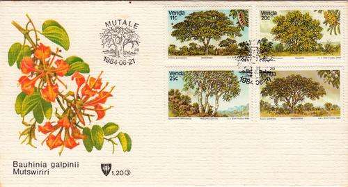 VENDA 1984 FDC 1.20(3) TREES