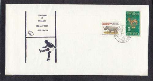 RSA RUGBY 1994 COVER: ENGLAND TOUR OF SA: TRANSVAAL vs ENGLAND