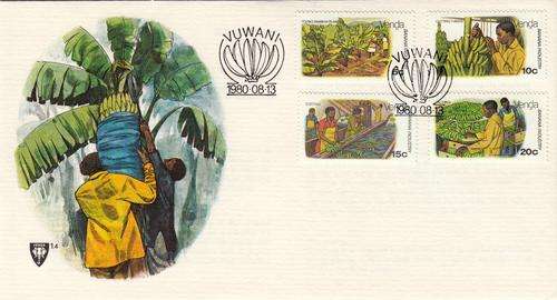 VENDA 1980 FDC 1.4: BANANA INDUSTRY