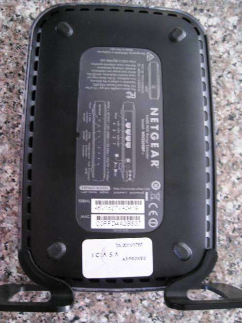 NETGEAR N600 Wi-Fi RANGE EXTENDER MODEL WN2500RP